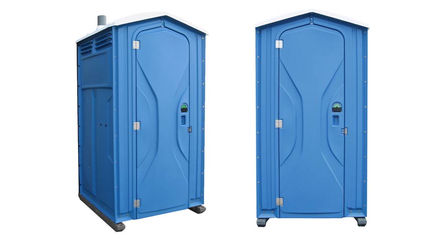 Long-term porta potty units on site in Paragould, Arkansas